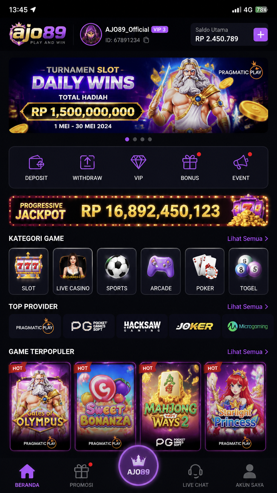 Screenshot 1 ajo89
